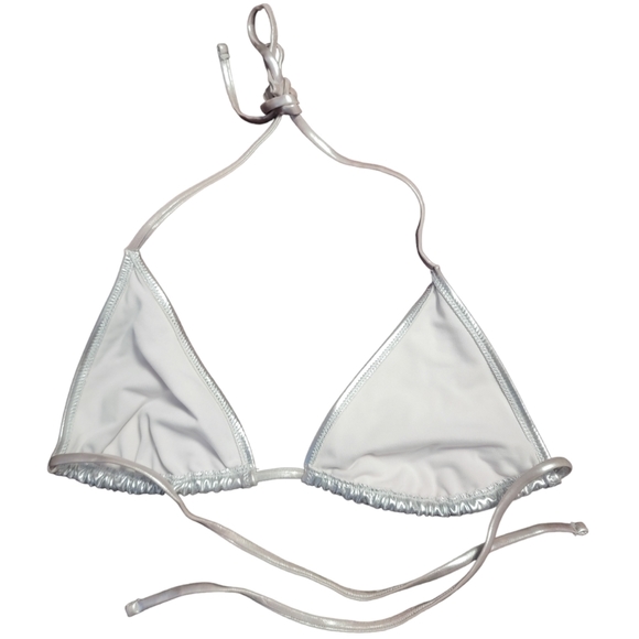 Missguided x Playboy Silver Bikini - Picture 6 of 12